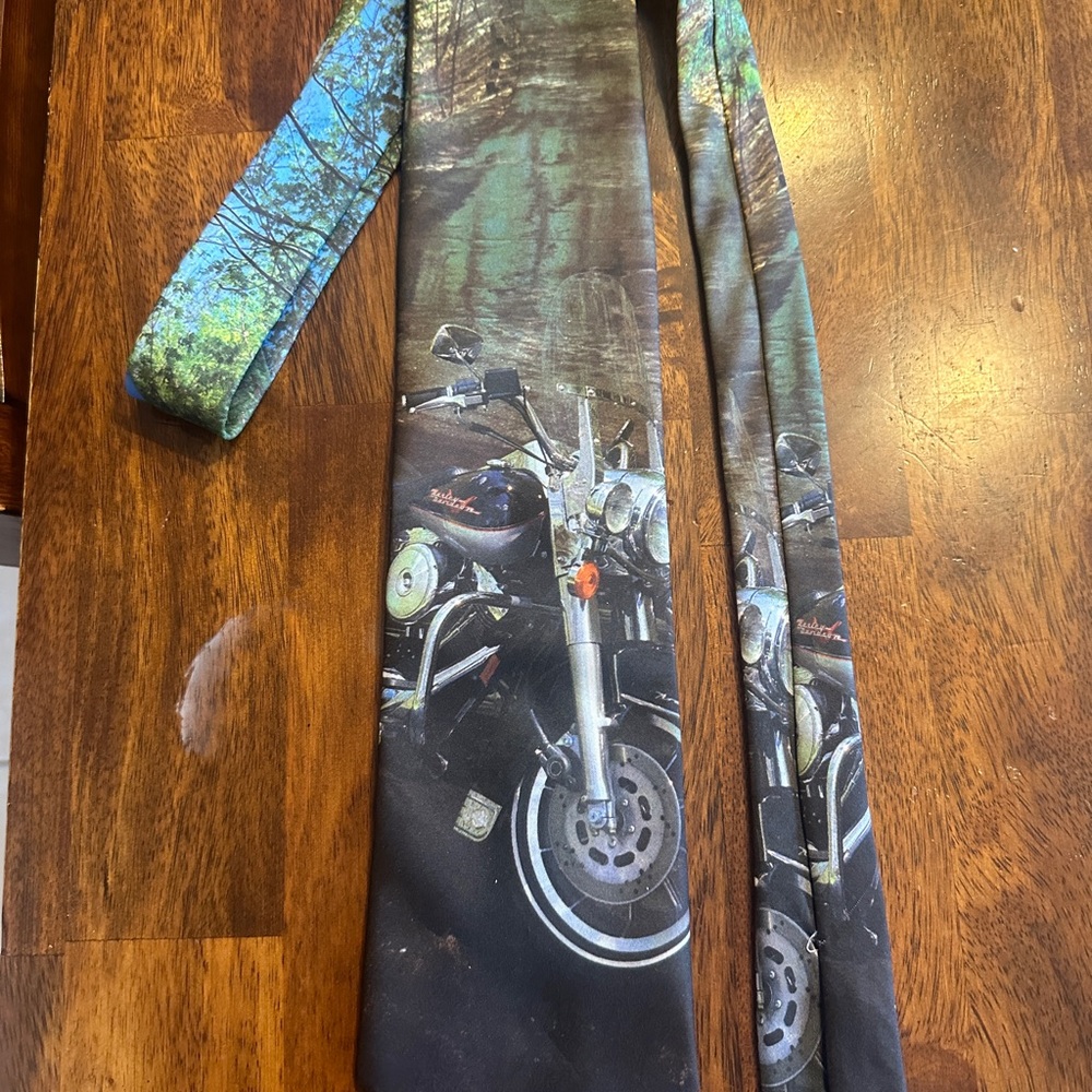 Harley Davidson Vintage Road King Tie